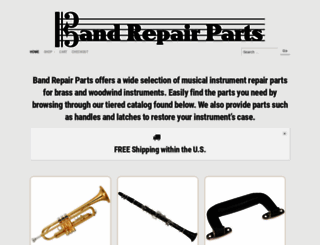 bandrepairparts.com screenshot