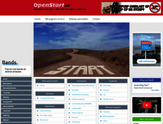 bands.openstart.nl screenshot