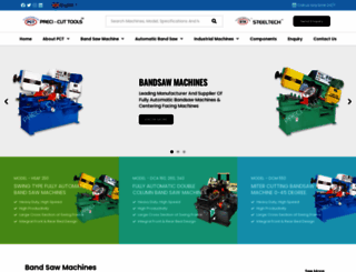 bandsawmachine.com screenshot