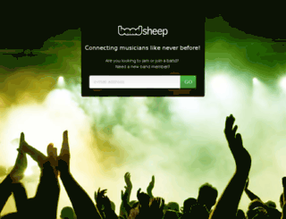bandsheep.com screenshot