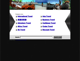 bandsinutah.com screenshot