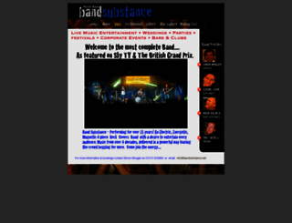 bandsubstance.net screenshot