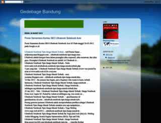bandung-gedebage.blogspot.com screenshot