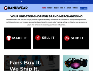 bandwear.com screenshot