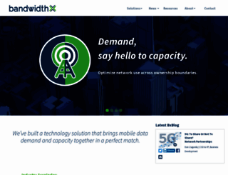 bandwidthx.com screenshot