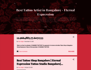 bangalore-tattoo-studio.blogspot.in screenshot