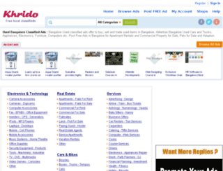 bangalore.khrido.com screenshot
