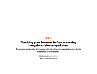 bangalore.releasemyad.com screenshot