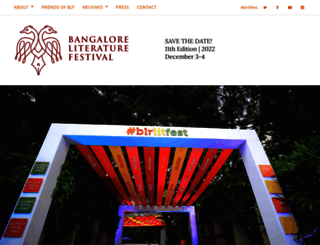 bangaloreliteraturefestival.org screenshot