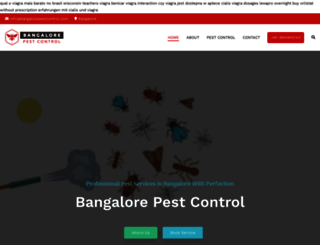 bangalorepestcontrol.com screenshot