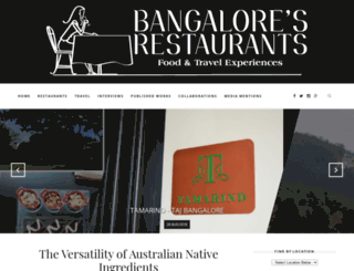bangaloresrestaurants.com screenshot