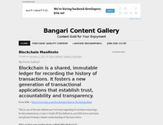 bangaricontentgallery.com screenshot
