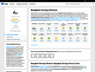 bangkokairways.knoji.com screenshot