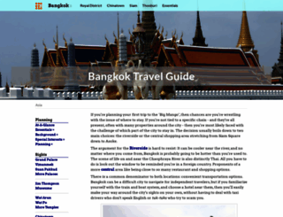 bangkokforvisitors.com screenshot