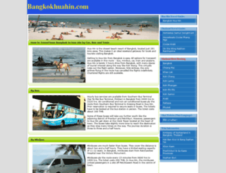 bangkokhuahin.com screenshot