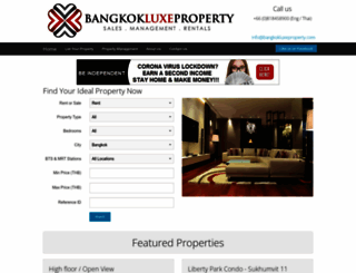 bangkokluxeproperty.com screenshot