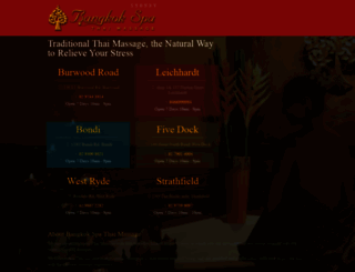 bangkokspathaimassage.com.au screenshot