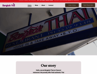bangkokthaionchevron.com.au screenshot