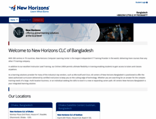 bangladesh.newhorizons.com screenshot