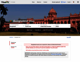 bangladesh.visahq.ae screenshot