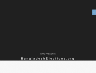 bangladeshelections.org screenshot