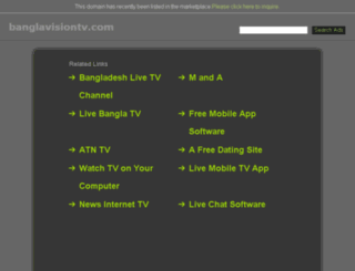 banglavisiontv.com screenshot