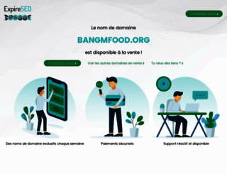 bangmfood.org screenshot