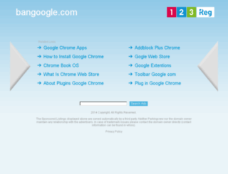 bangoogle.com screenshot