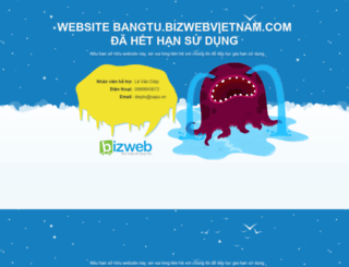 bangtu.bizwebvietnam.com screenshot