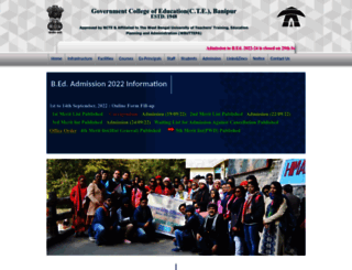 banipurbedcollege.org screenshot