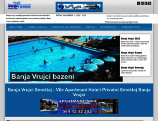 banja-vrujci.net screenshot