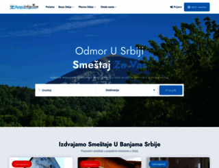banje-srbije.com screenshot