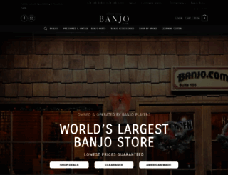 banjo.com screenshot