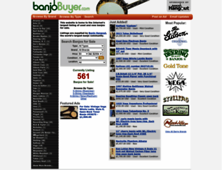 banjobuyer.com screenshot