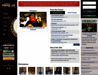banjohangout.org screenshot