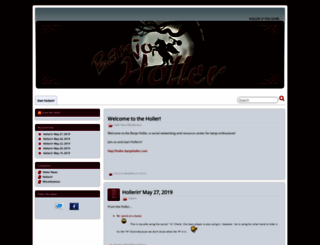 banjoholler.com screenshot