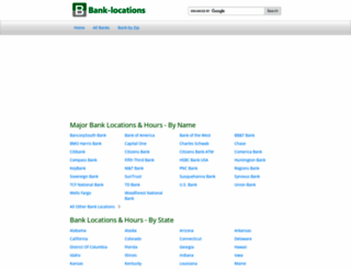 bank-locations.com screenshot