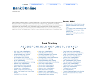 bank-online.com screenshot