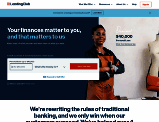 bank.lendingclub.com screenshot