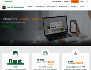 bankalhabib.com screenshot
