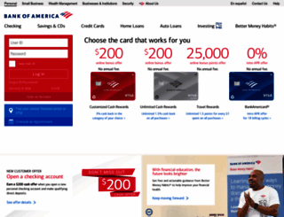 bankamerica.com screenshot