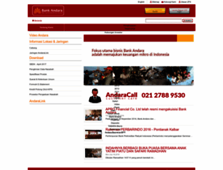 bankandara.co.id screenshot