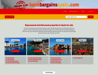 bankbargainsspain.com screenshot