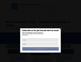 bankcareers.governmentjobs.guru screenshot