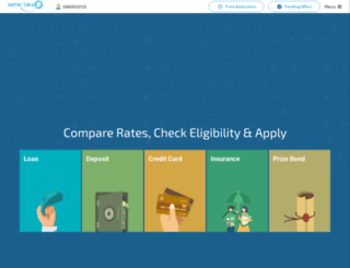 bankcomparebd.com screenshot