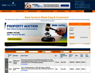 bankeauctions.com screenshot