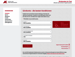 bankenrechner.at screenshot