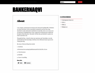 bankernaqvi.wordpress.com screenshot