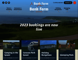bankfarmleisure.co.uk screenshot