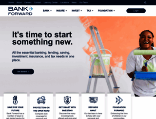 bankforward.com screenshot